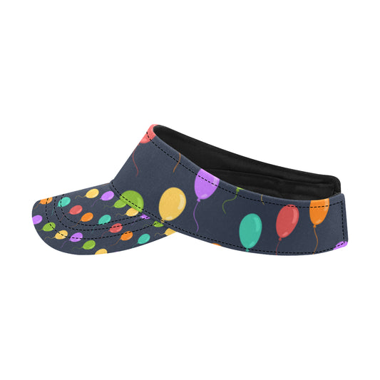 Ballon Colorful Pattern Print Design 03 Unisex Sun Visor