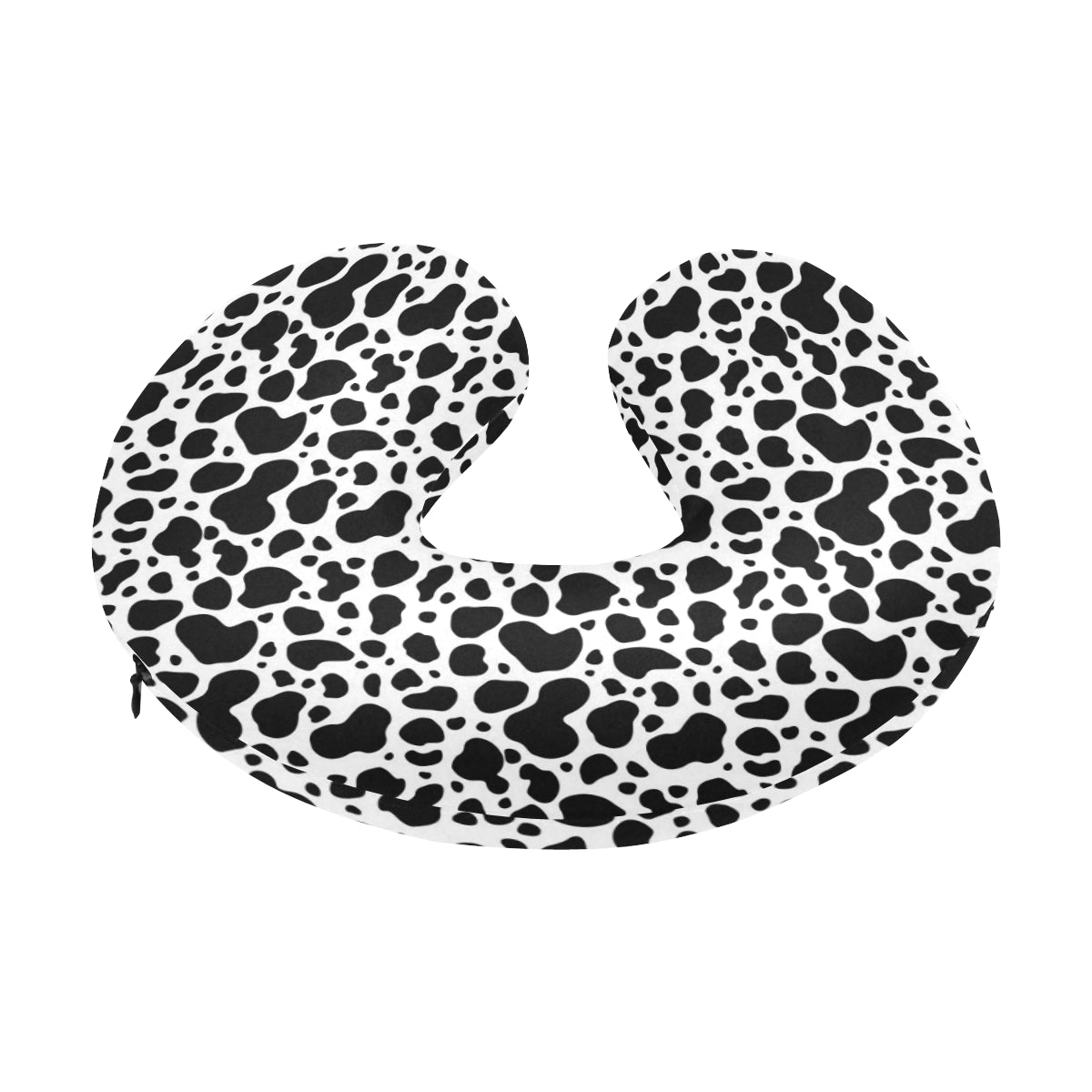 Cow Skin Pattern Print Design 04 U-Shaped Travel Neck Pillow