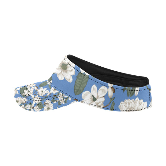 Magnolia Pattern Print Design 01 Unisex Sun Visor