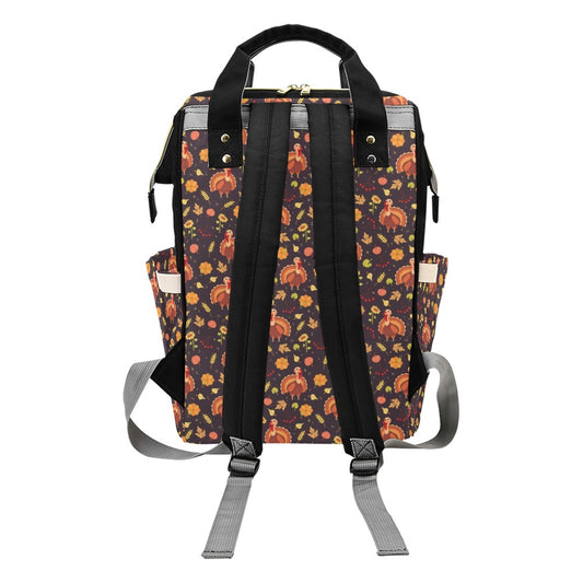 Thanksgiving Print Design LKS305 Diaper Bag Backpack