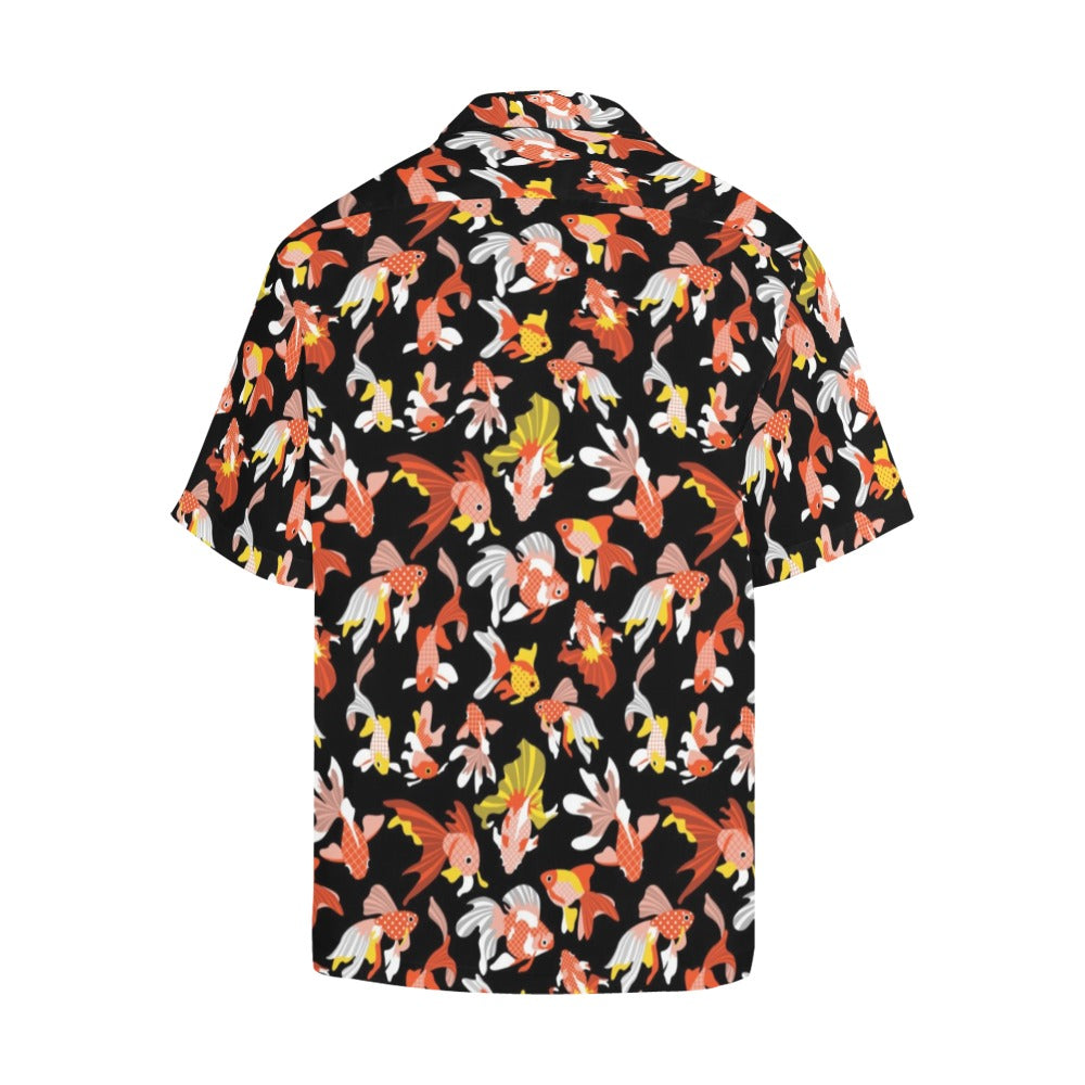 Goldfish Print Design LKS401 Men's Men's Hawaiian Shirt