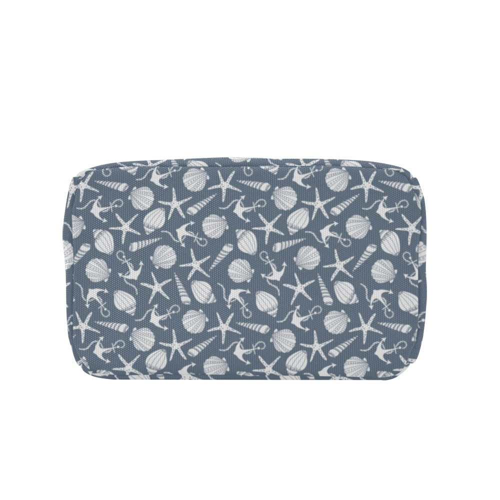 Seashell Print Design LKS306 Insulated Lunch Bag