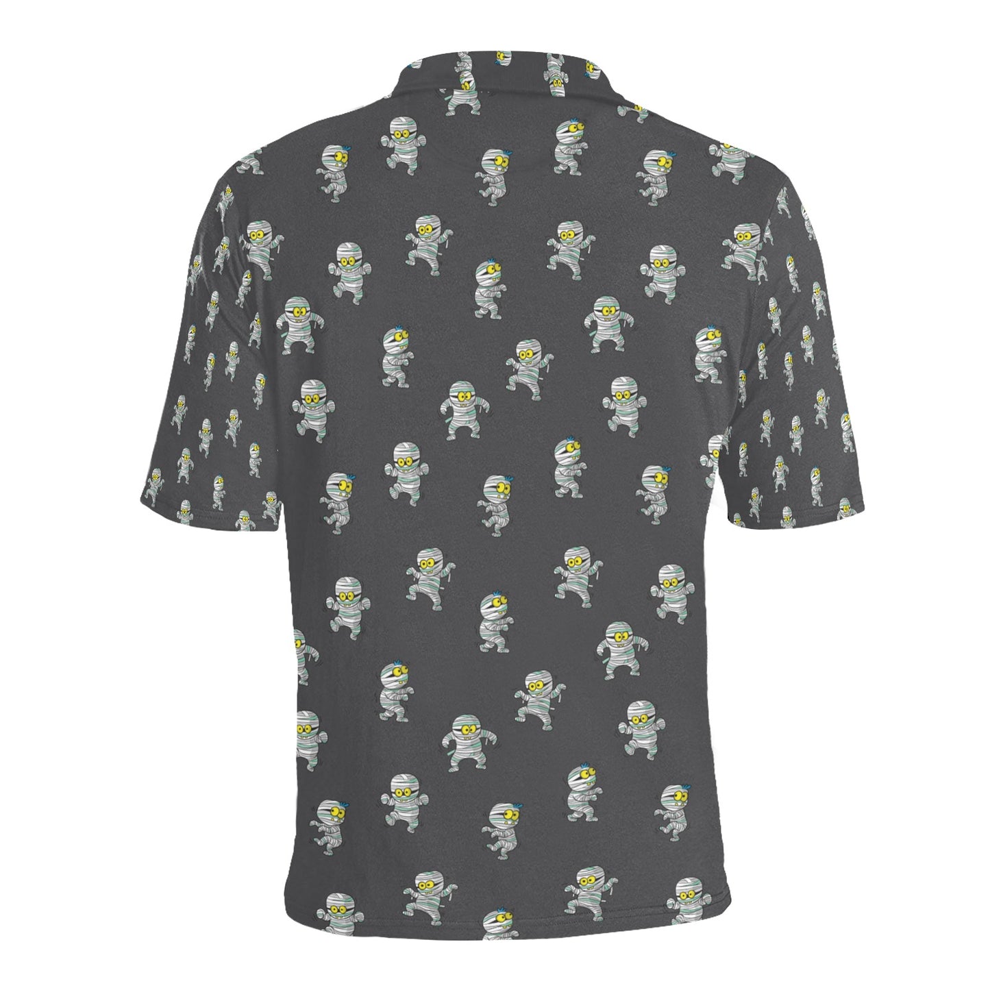 Mummy Print Design LKS305 Men Polo Shirt