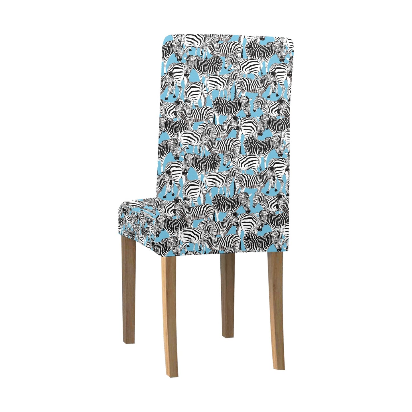 Zebra Print Design LKS305 Dining Chair Slipcover