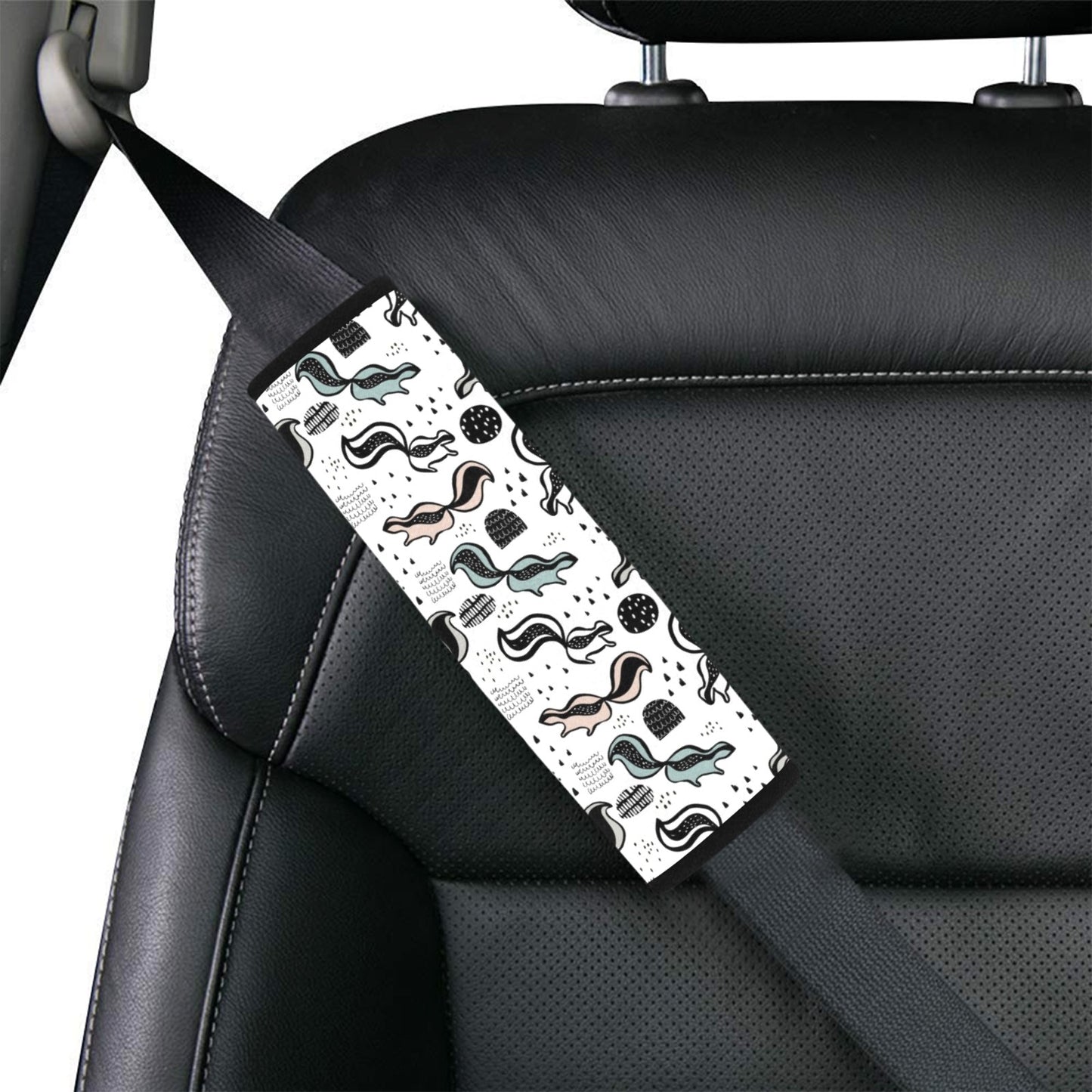 Skunk Print Design LKS303 Car Seat Belt Cover