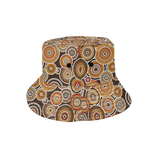 Aboriginal Print Design LKS402 Unisex Bucket Hat