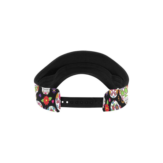 Sugar Skull Print Design LKS302 Unisex Sun Visor