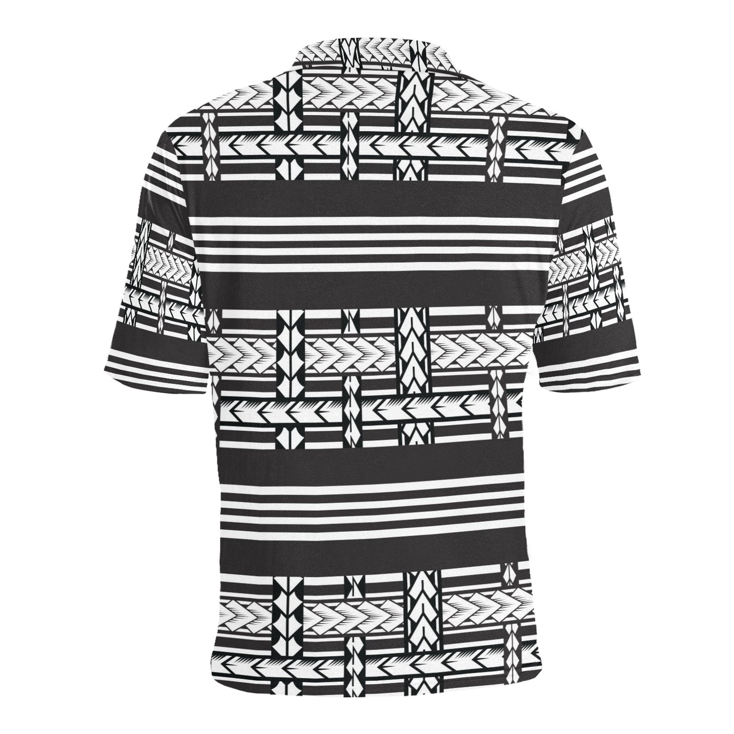 Samoan Tattoo Print Design LKS304 Men Polo Shirt