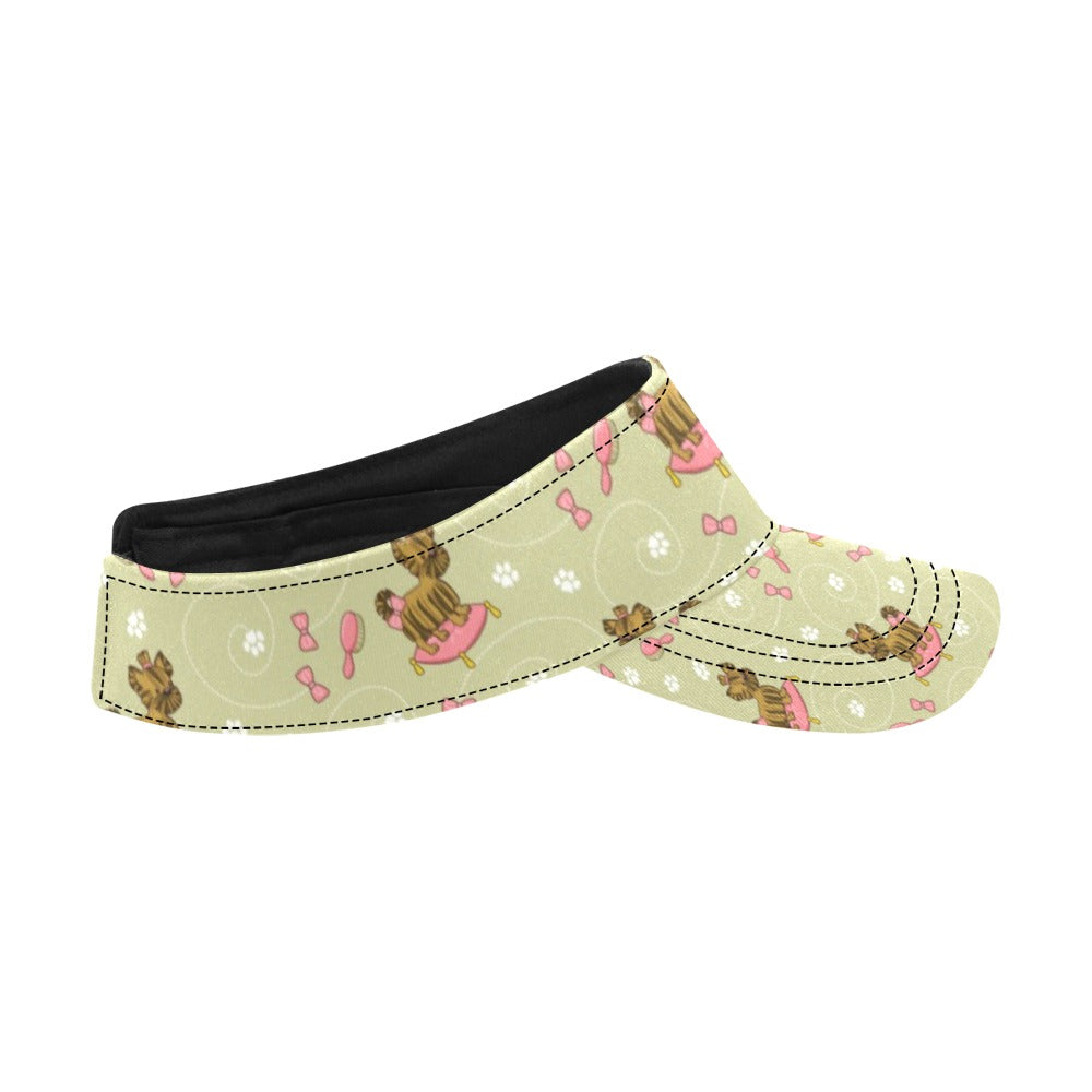 Yorkshire Cute Terriers Print Design LKS301 Unisex Sun Visor