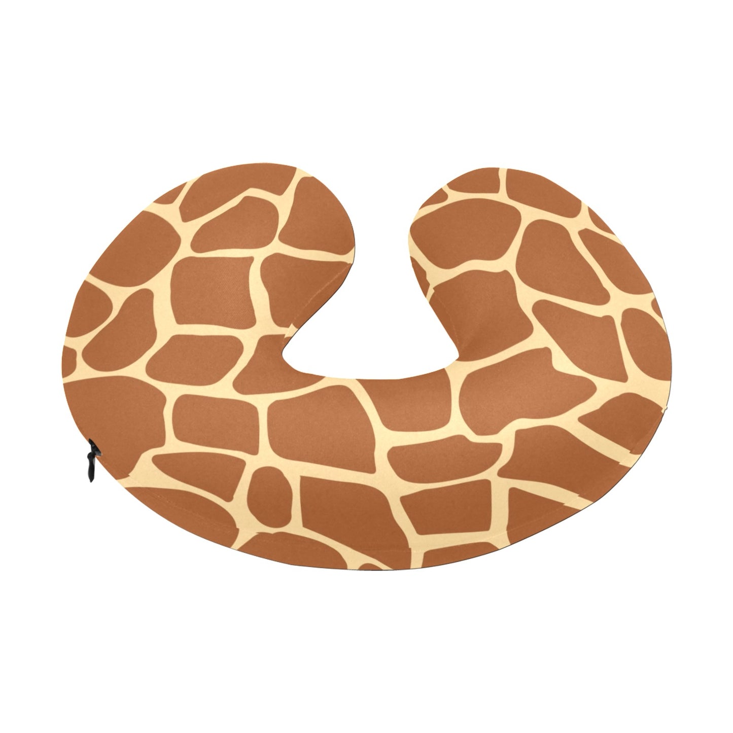 Giraffe Texture Print U-Shaped Travel Neck Pillow