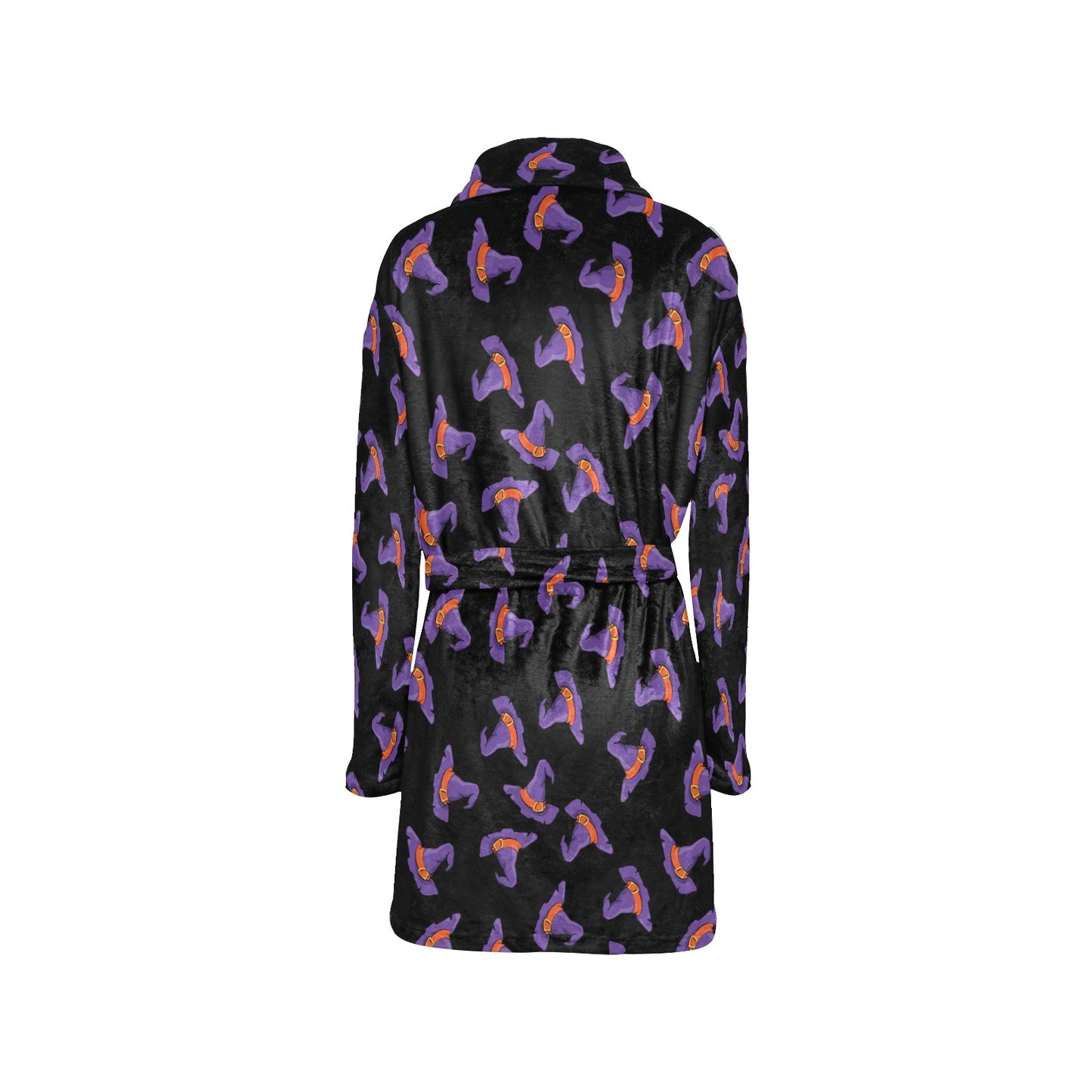 Witch Hat Print Design LKS304 Women's Fleece Robe