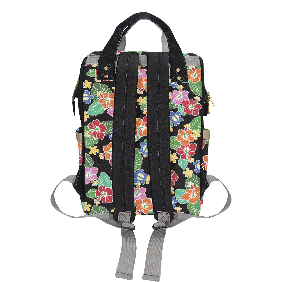 Hawaiian Themed Pattern Print Design H010 Diaper Bag Backpack