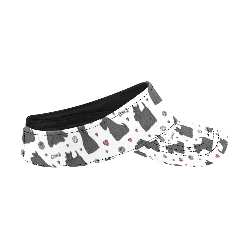 Scottish Terriers Print Design LKS3015 Unisex Sun Visor