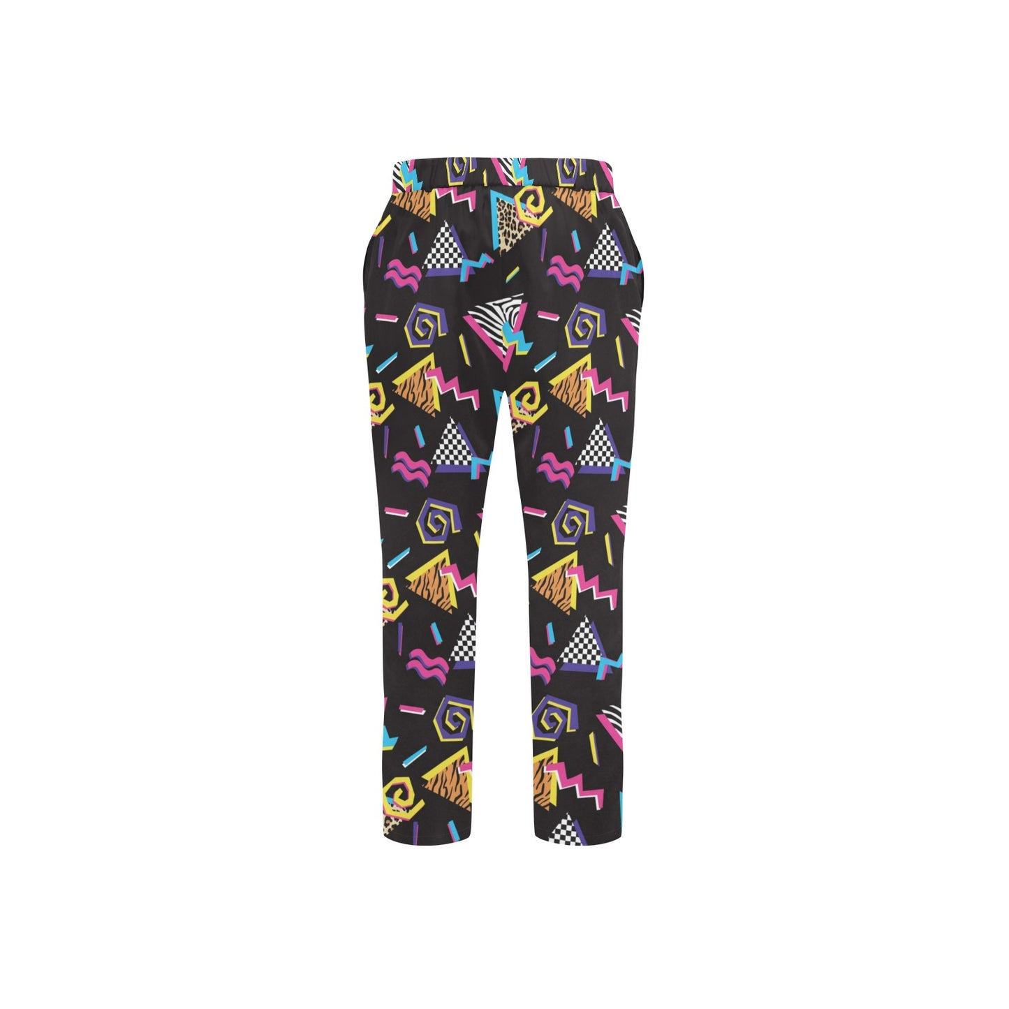 80s Pattern Print Design 3 Men's Pants