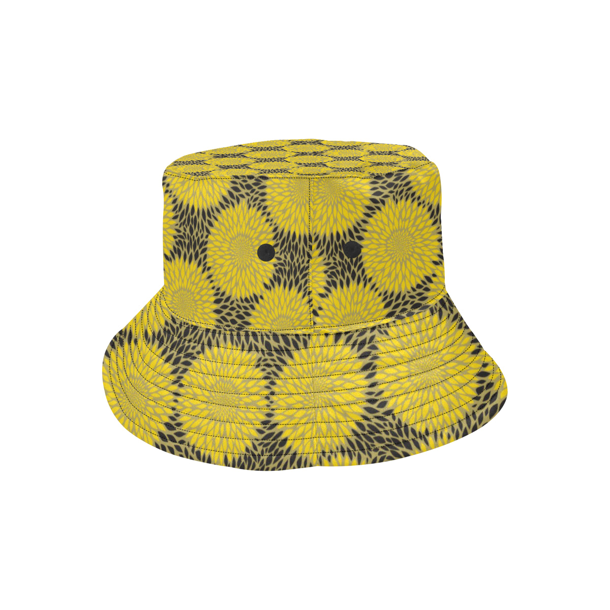 Sunflower Pattern Print Design SF06 Unisex Bucket Hat