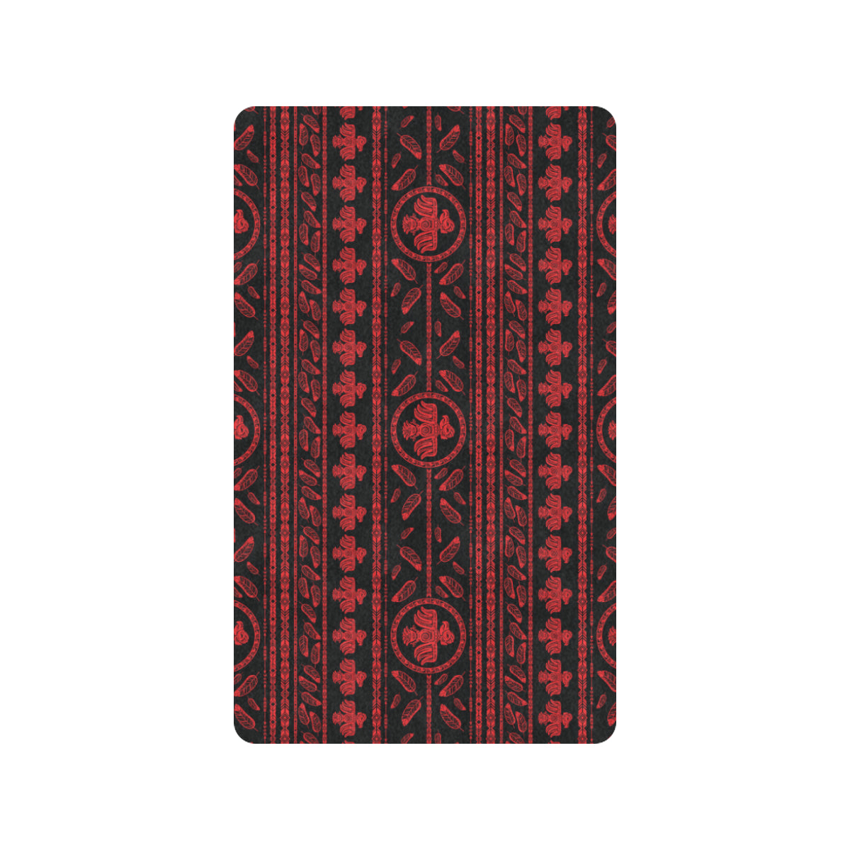 Native American Eagle Themed Print Rubber Doormat