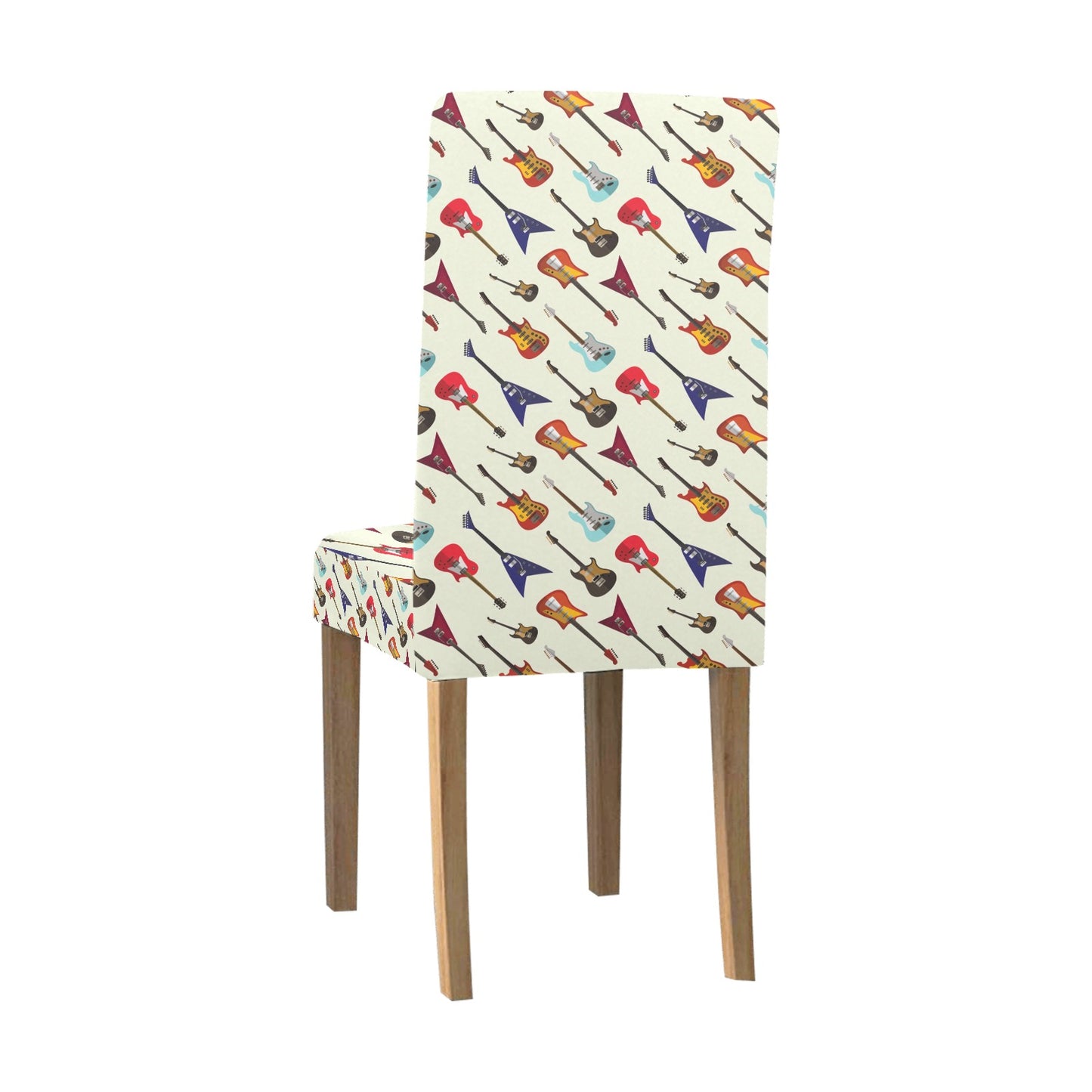 Electric Guitar Print Design LKS404 Dining Chair Slipcover