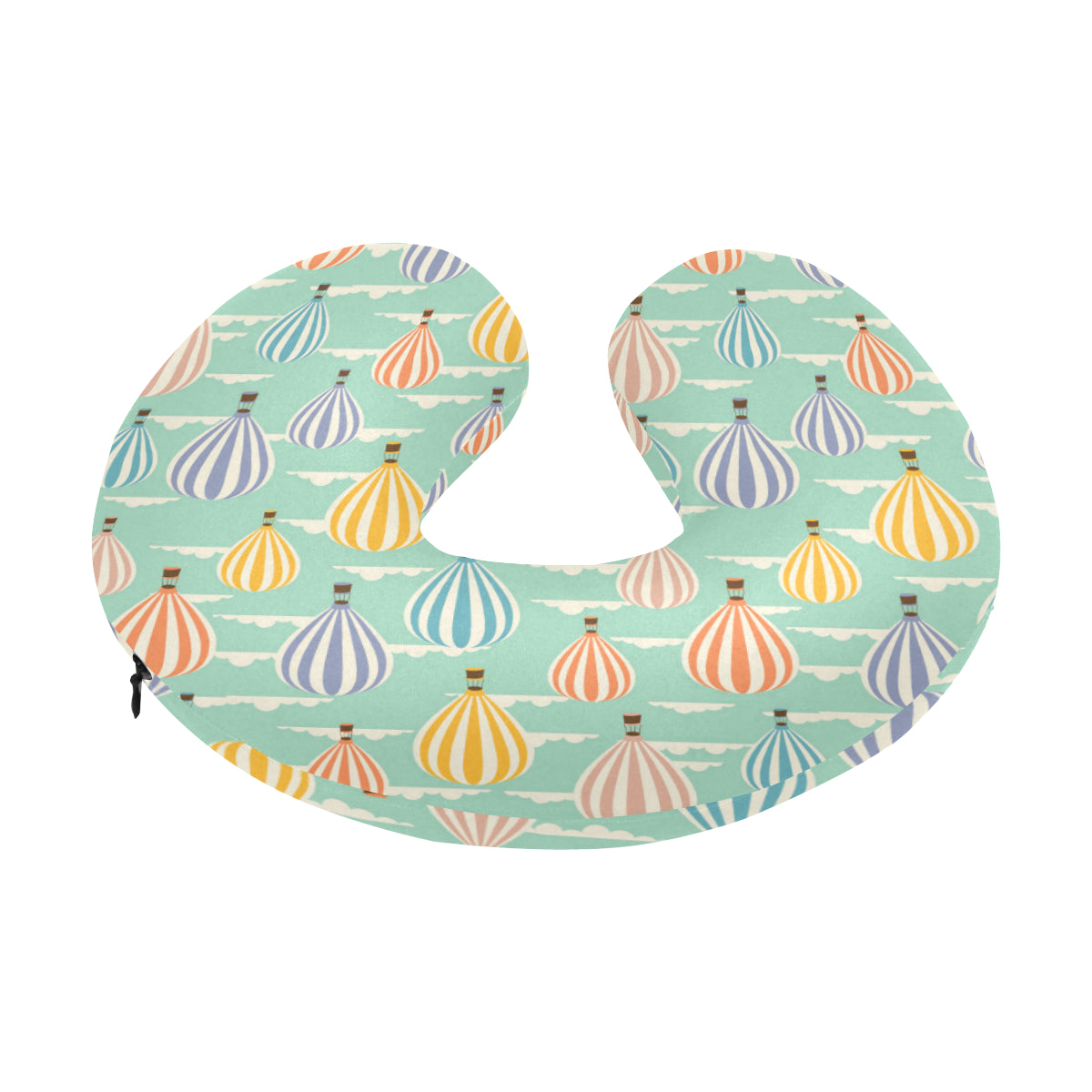 Ballon Pattern Print Design 01 U-Shaped Travel Neck Pillow