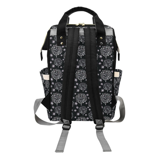 Tree Of Life Print Design LKS304 Diaper Bag Backpack