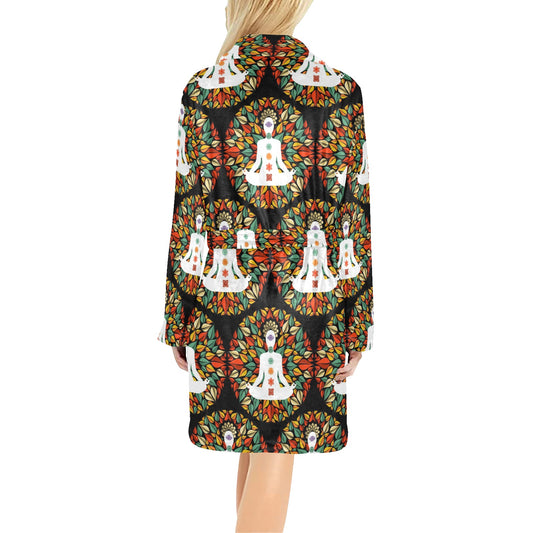 Chakra Yoga Women's Fleece Robe