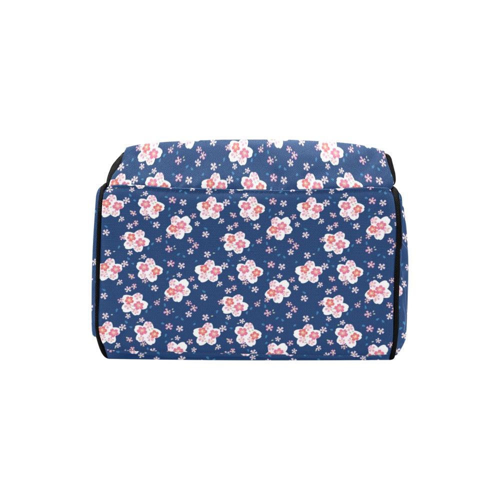Sakura Print Design LKS306 Diaper Bag Backpack
