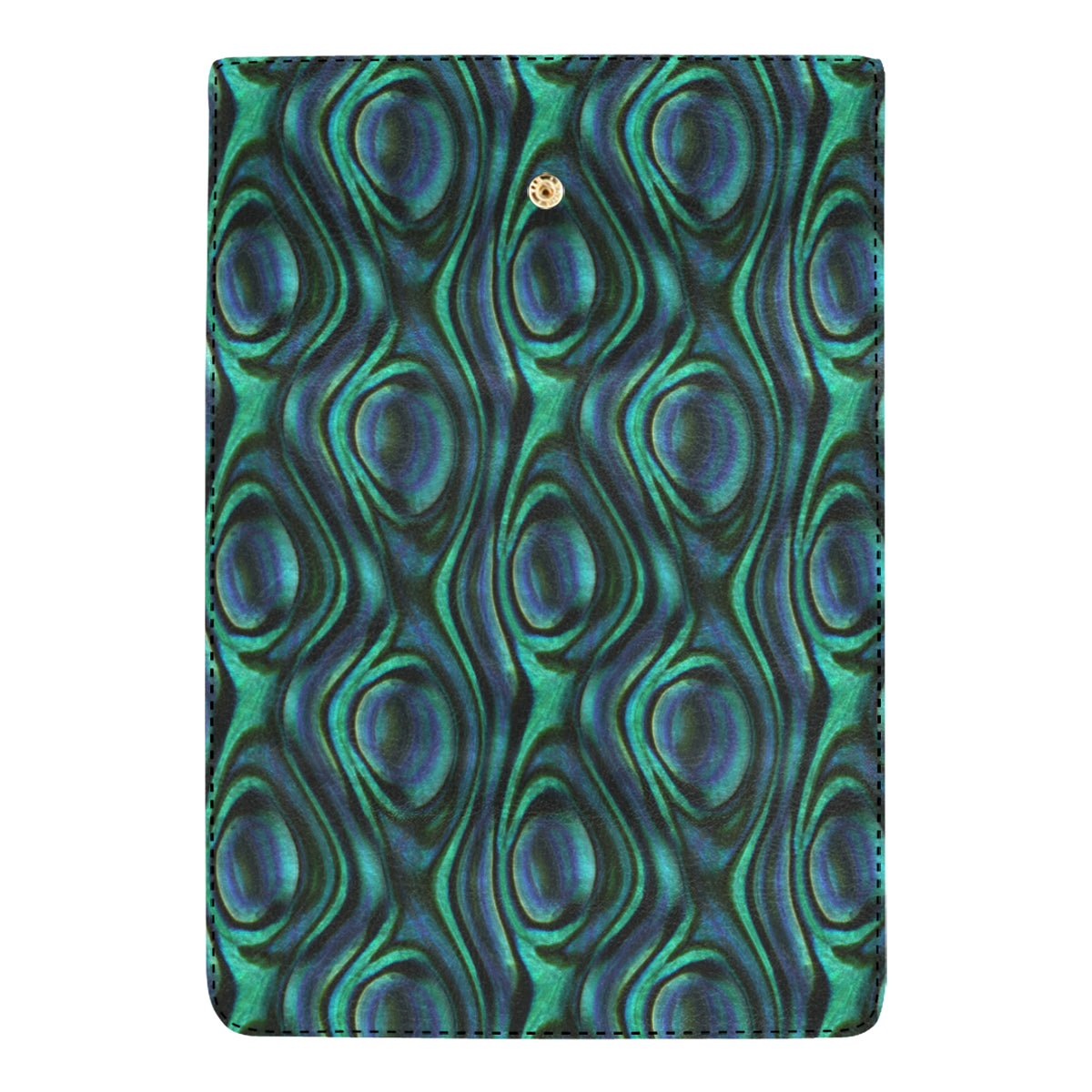 Abalone Pattern Print Design 01 Women's Trifold Wallet