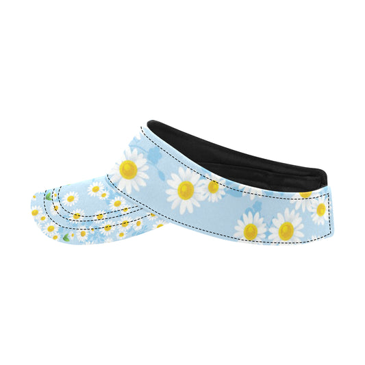 Daisy Pattern Print Design DS010 Unisex Sun Visor
