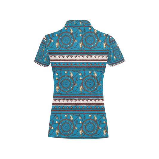 Dream catcher aztec Women's Polo Shirt