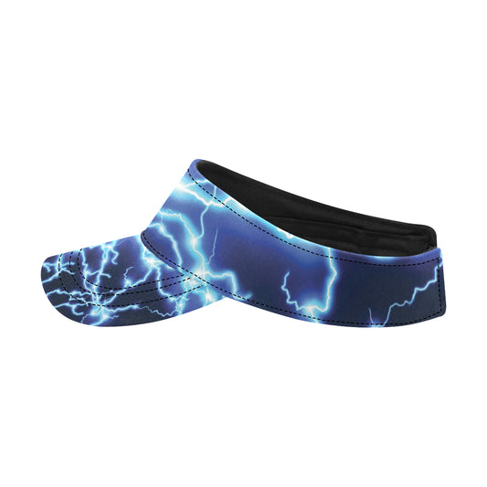 Lightning Thunder Pattern Print Design 04 Unisex Sun Visor