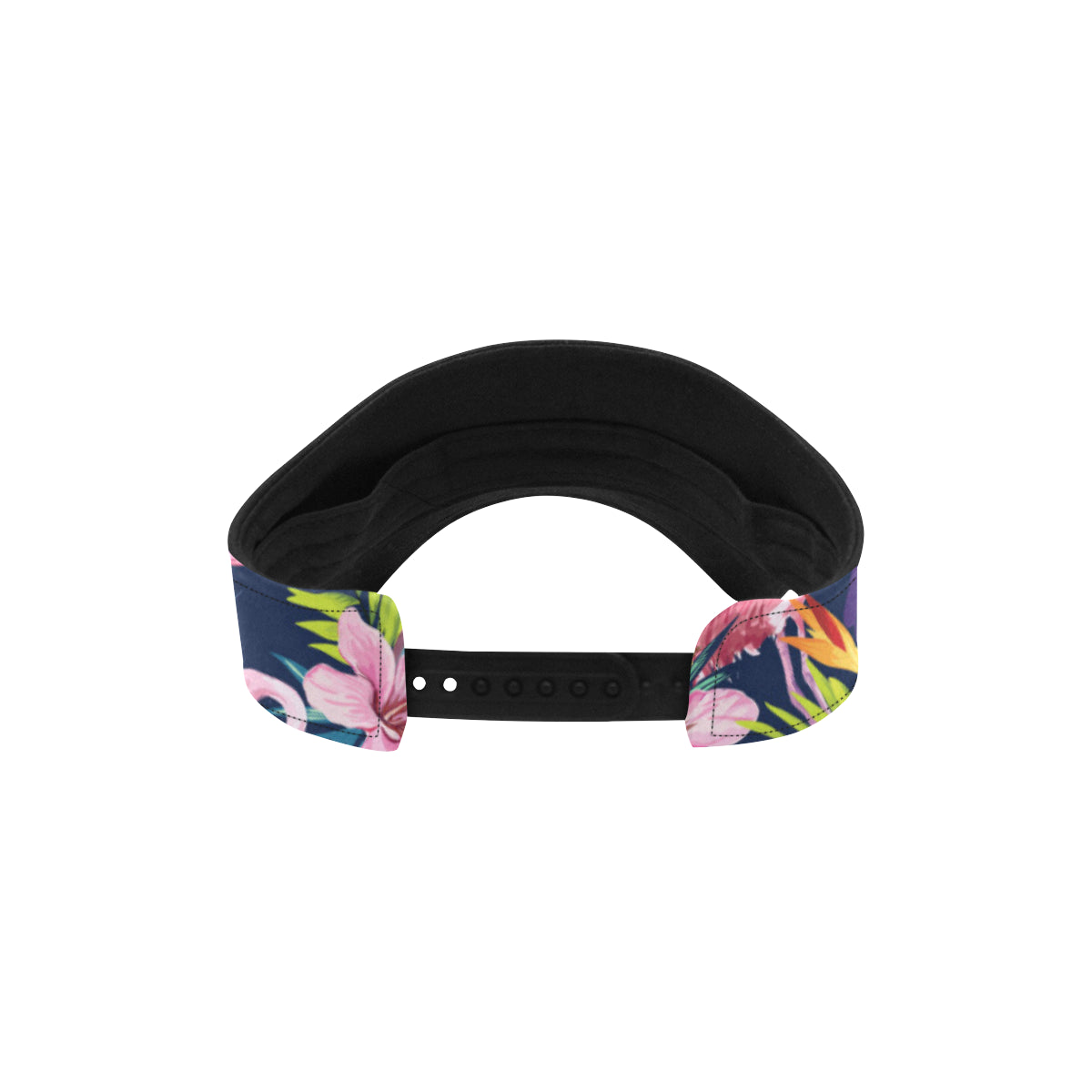 Flamingo Hibiscus Print Unisex Sun Visor