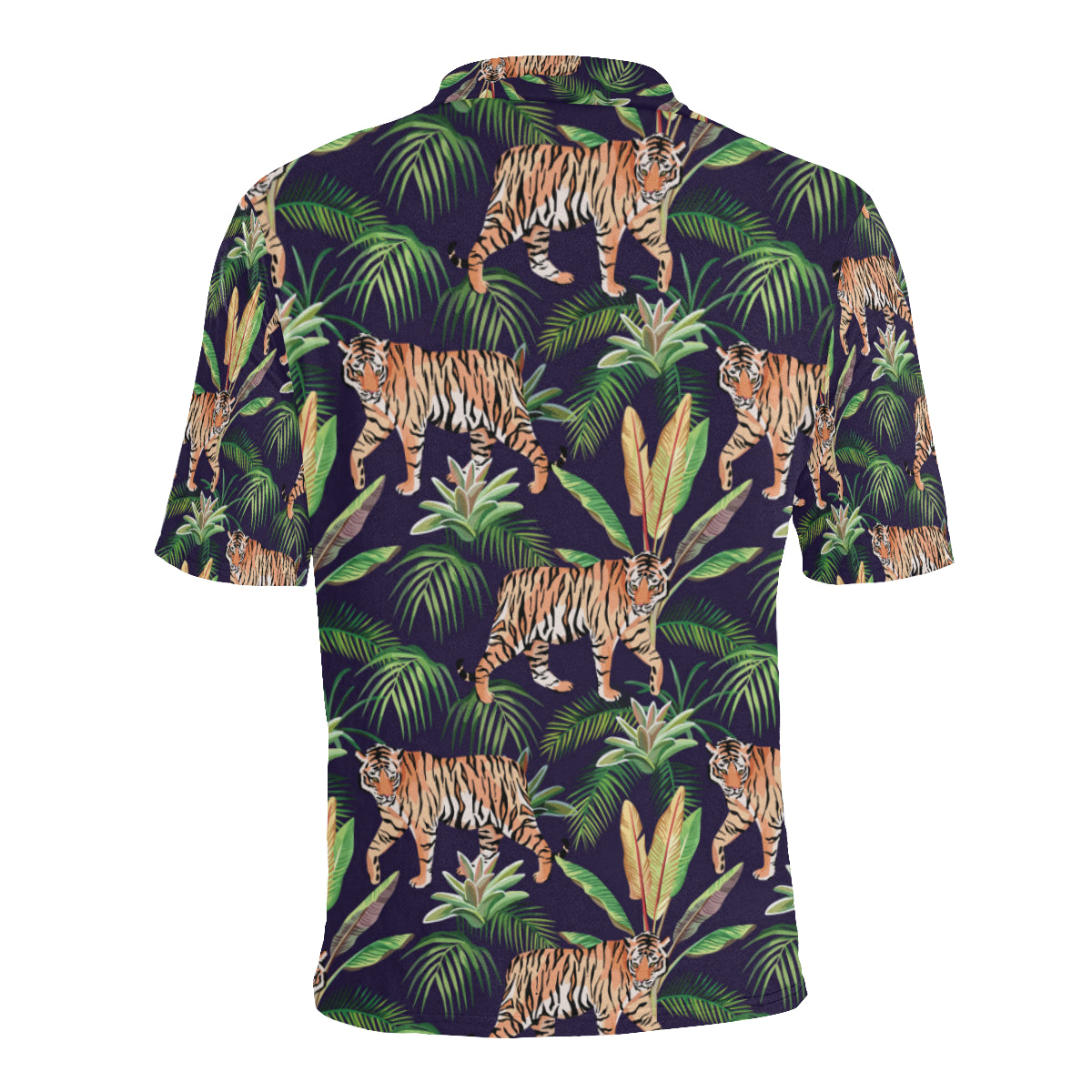 Tiger Jungle Men Polo Shirt