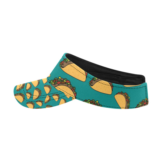 Taco Pattern Print Design TC07 Unisex Sun Visor