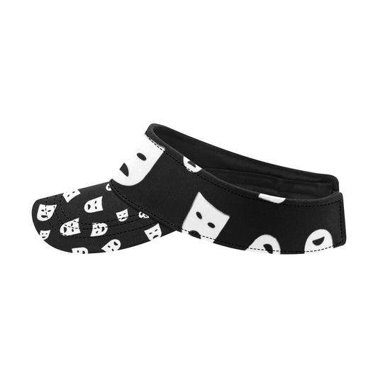 Acting Mask Pattern Print Design 03 Unisex Sun Visor