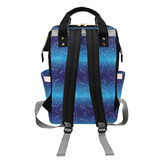 Virgo Print Design LKS302 Diaper Bag Backpack
