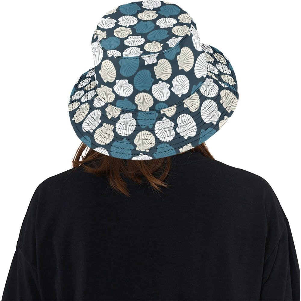 Seashell Print Design LKS3013 Unisex Bucket Hat