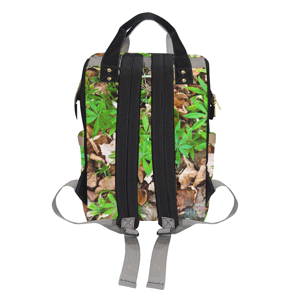 Camouflage Realistic Tree Fresh Print Diaper Bag Backpack