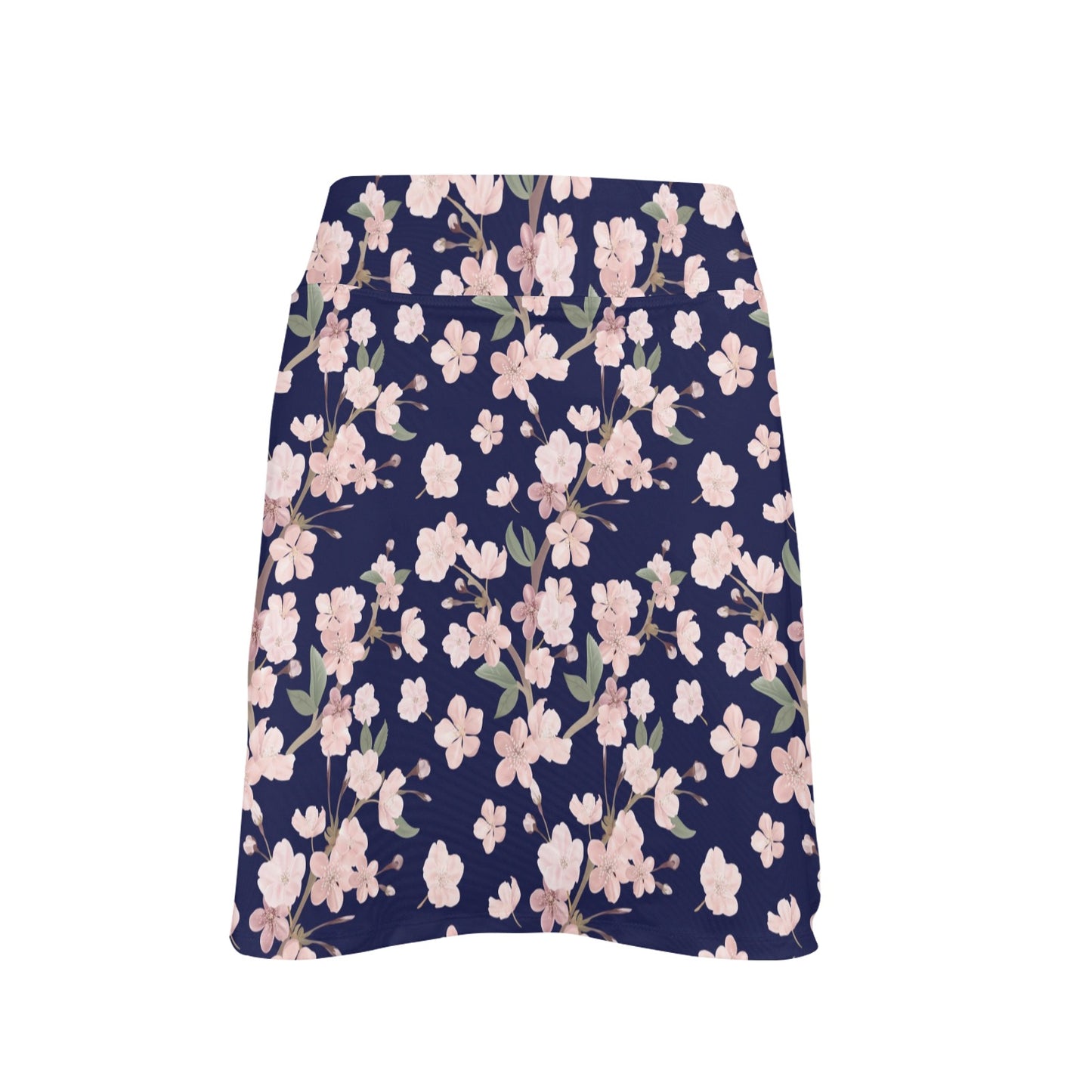 Sakura Print Design LKS301 Women's Golf Skirt with Pocket