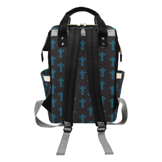Totem Print Design LKS304 Diaper Bag Backpack