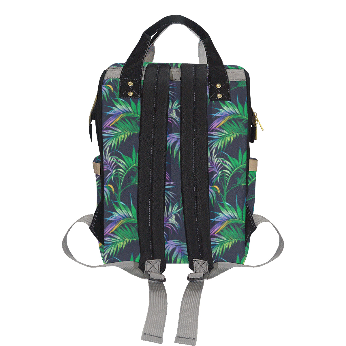 Palm Leaves Pattern Print Design PL04 Diaper Bag Backpack