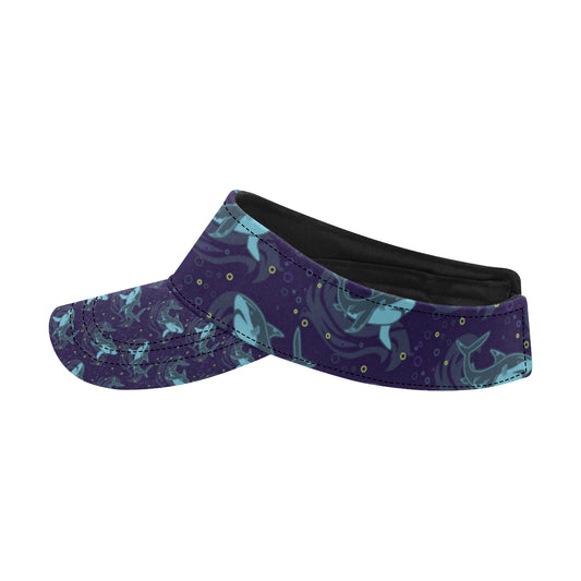 Shark Themed Print Unisex Sun Visor