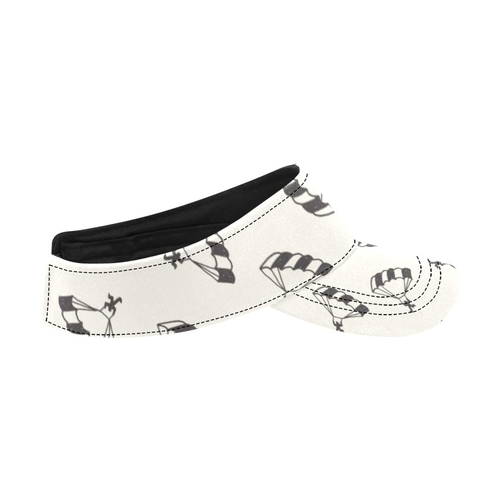 Skydiver Print Design LKS301 Unisex Sun Visor