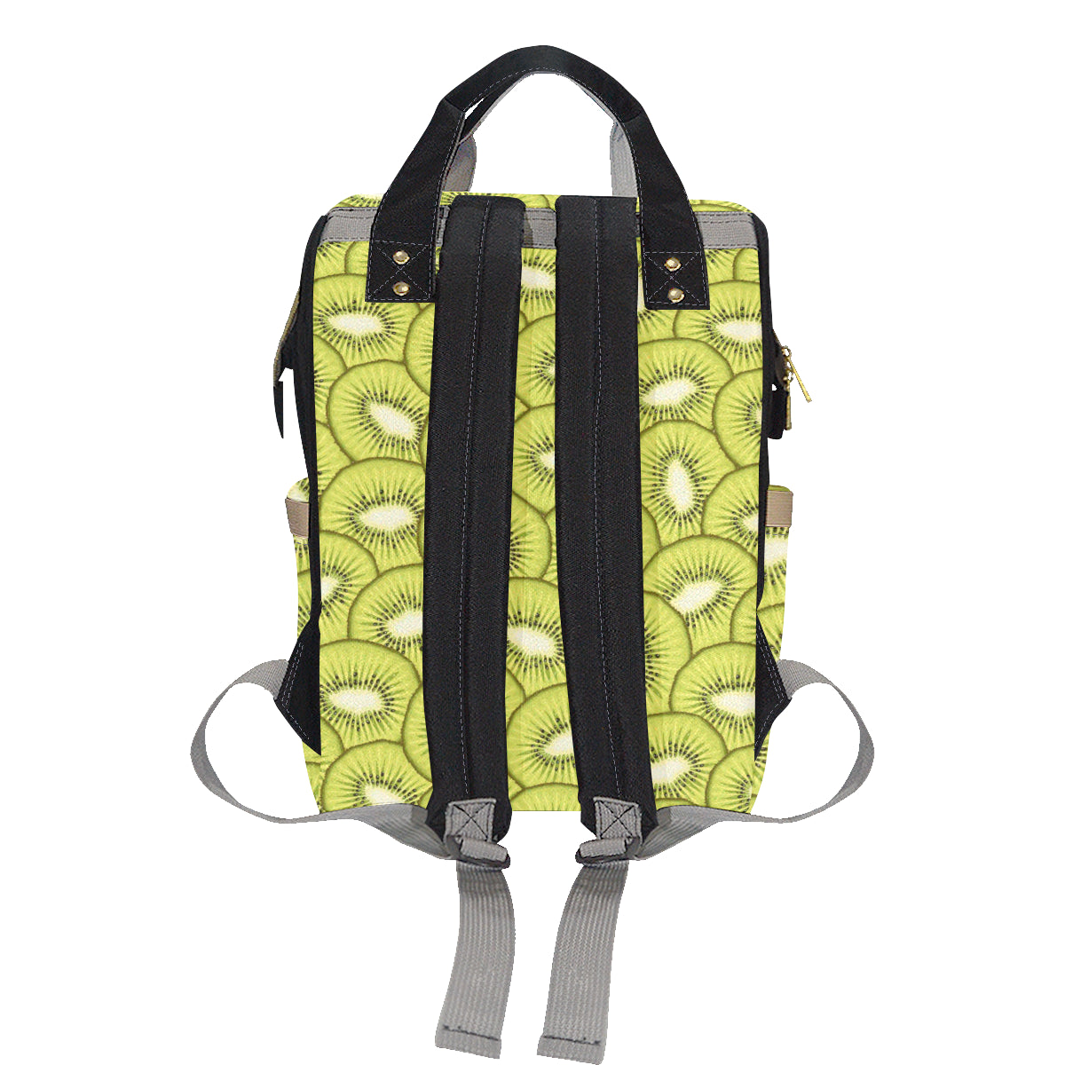 Kiwi Pattern Print Design KW07 Diaper Bag Backpack