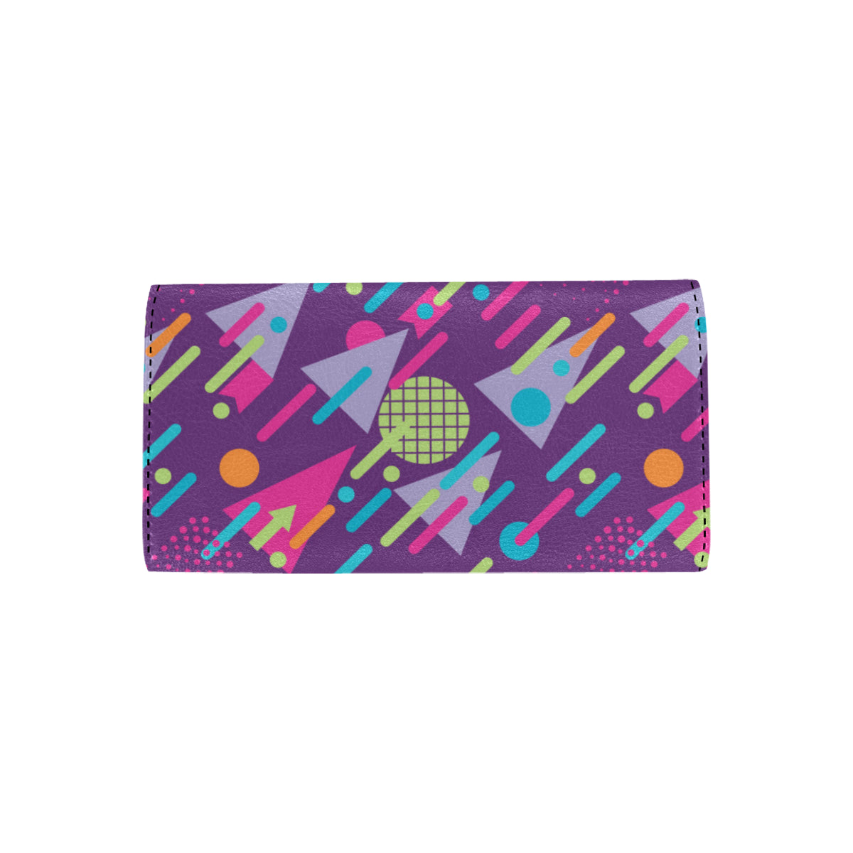 90s Pattern Print Design 4 Women's Trifold Wallet
