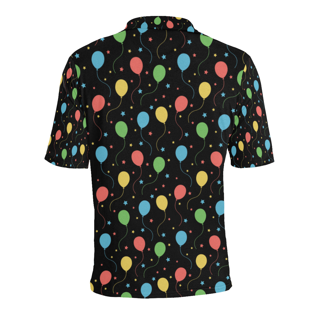 Ballon Colorful Pattern Print Design 04 Men Polo Shirt