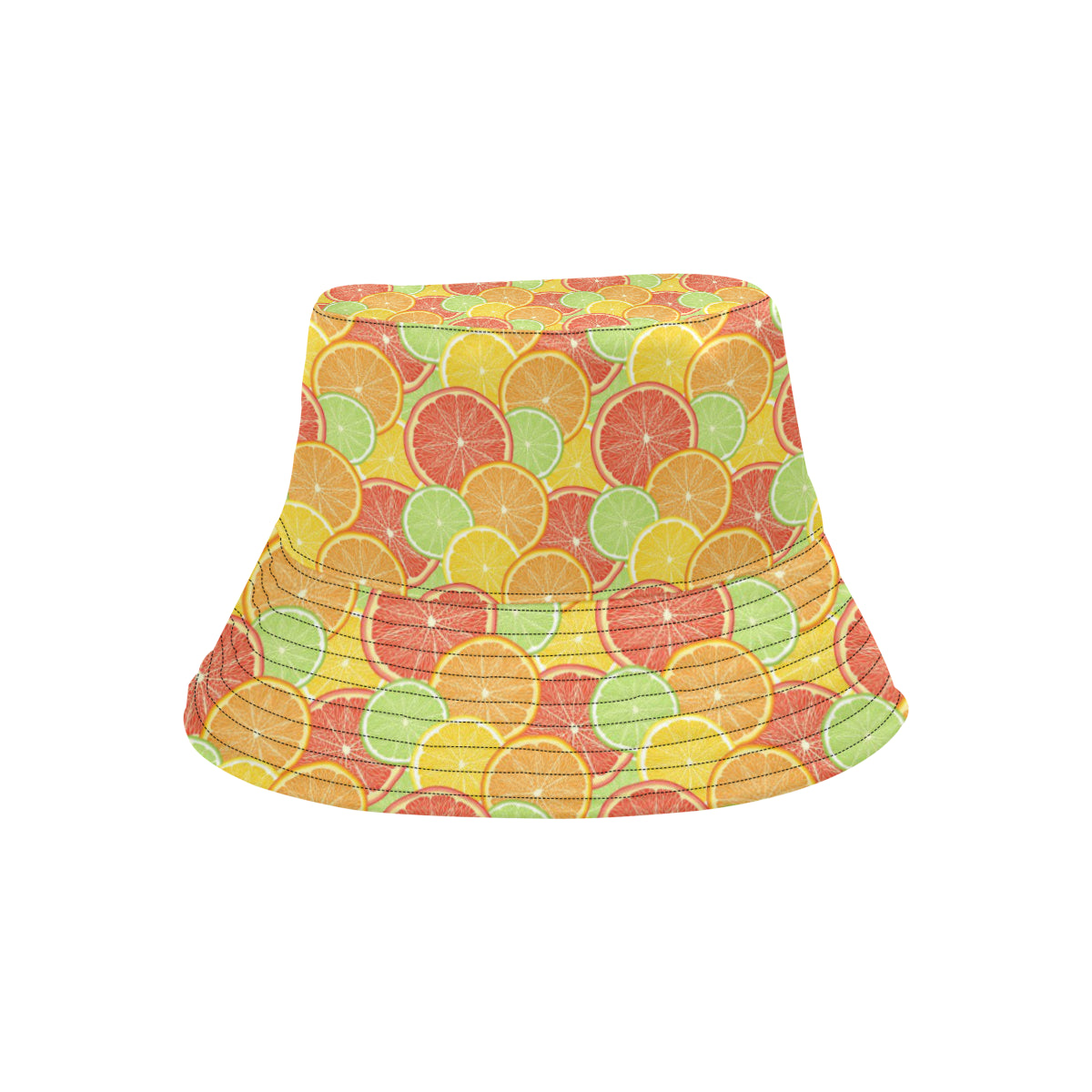 Grapefruit Pattern Print Design GF01 Unisex Bucket Hat