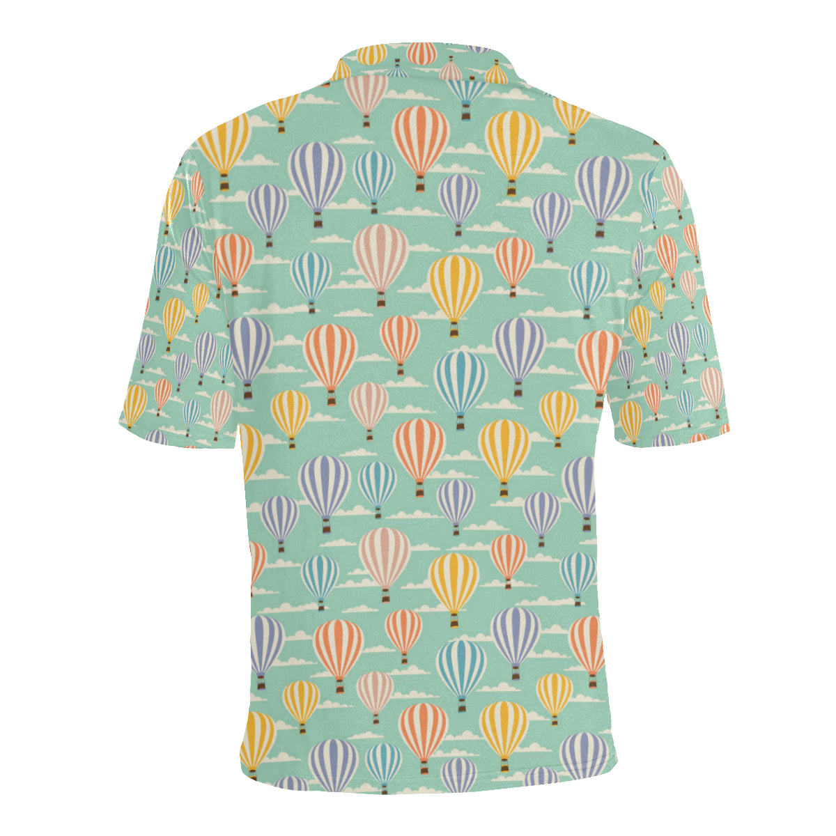 Ballon Pattern Print Design 01 Men Polo Shirt