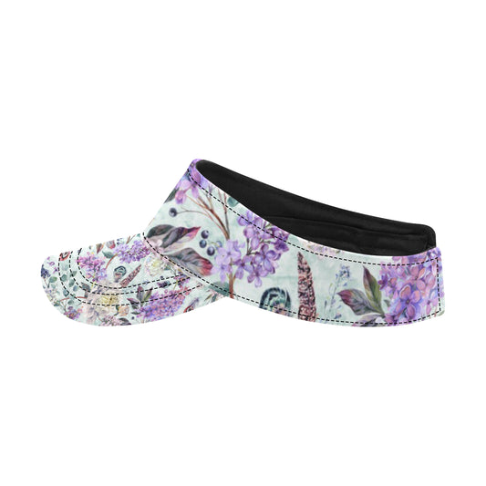 Lilac Pattern Print Design LI06 Unisex Sun Visor