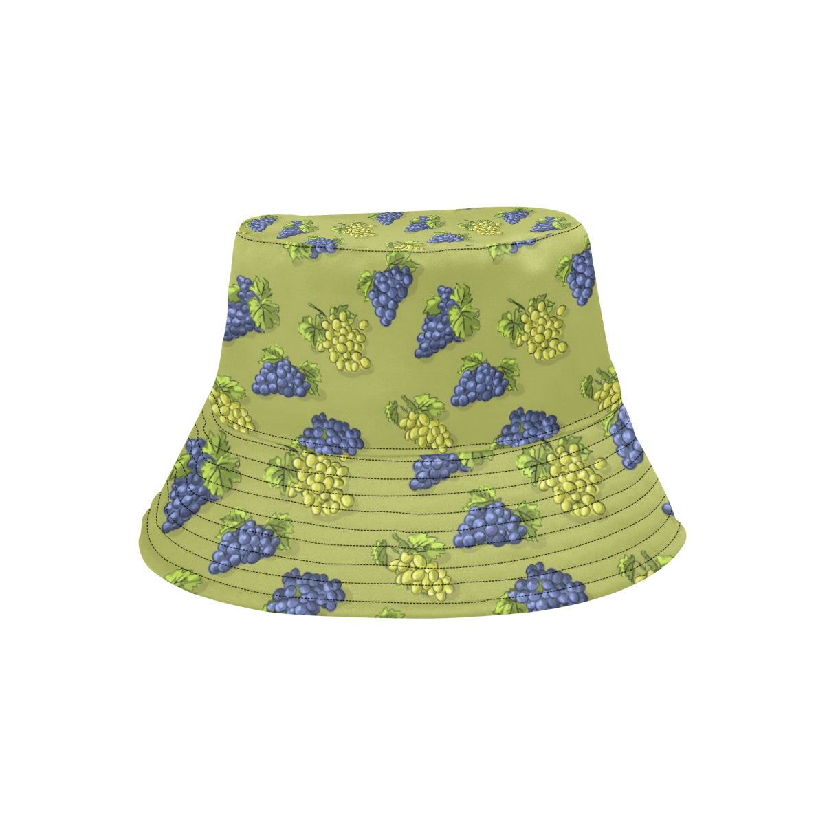 Grape Pattern Print Design GP08 Unisex Bucket Hat