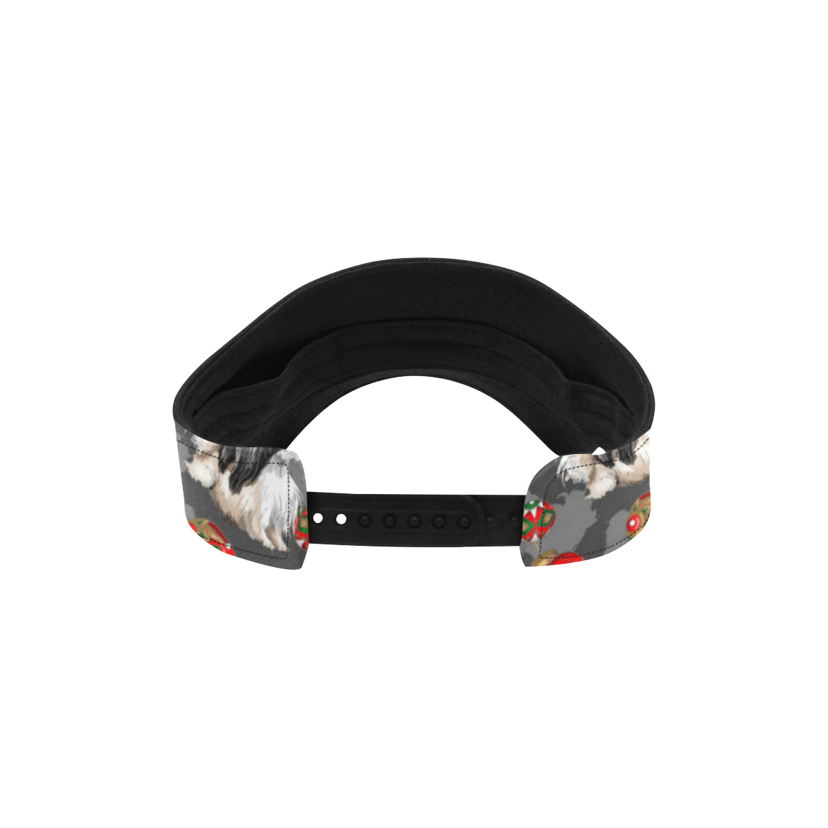 Japanese Chin Pattern Print Design 02 Unisex Sun Visor