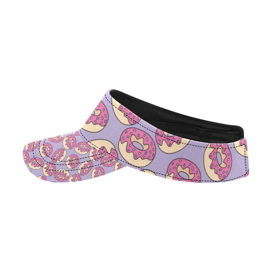Donut Pattern Print Design DN015 Unisex Sun Visor